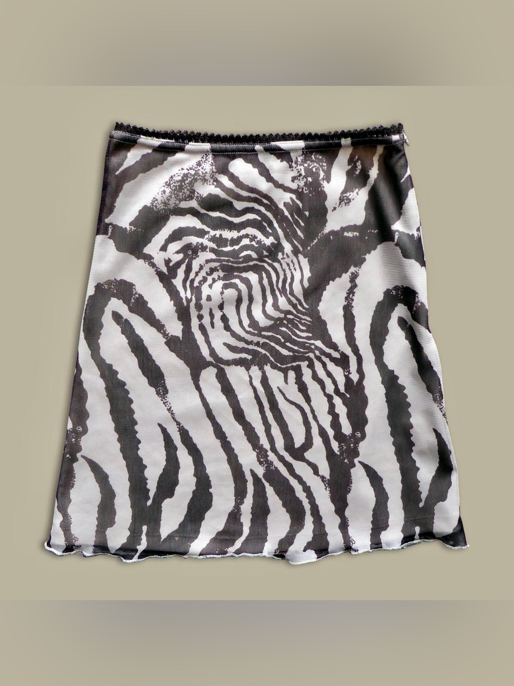 Princess Polly Vincent Mini Skirt Beige Print